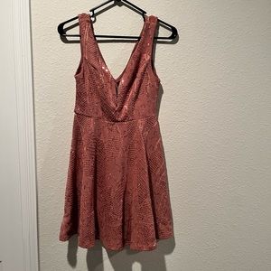 Bailey Blue Sequined Dress